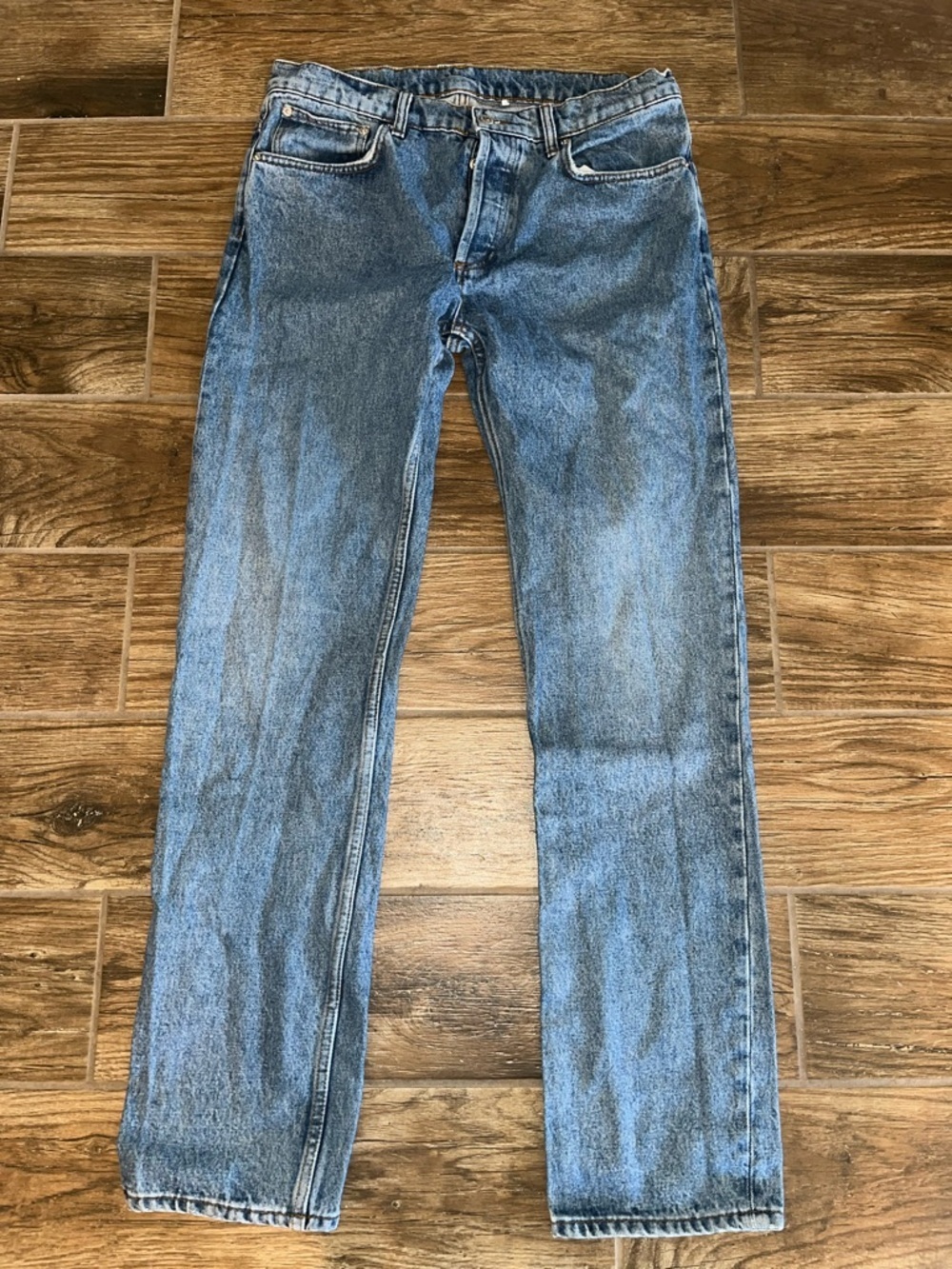 Sandro Paris Men’s blue straight leg jeans